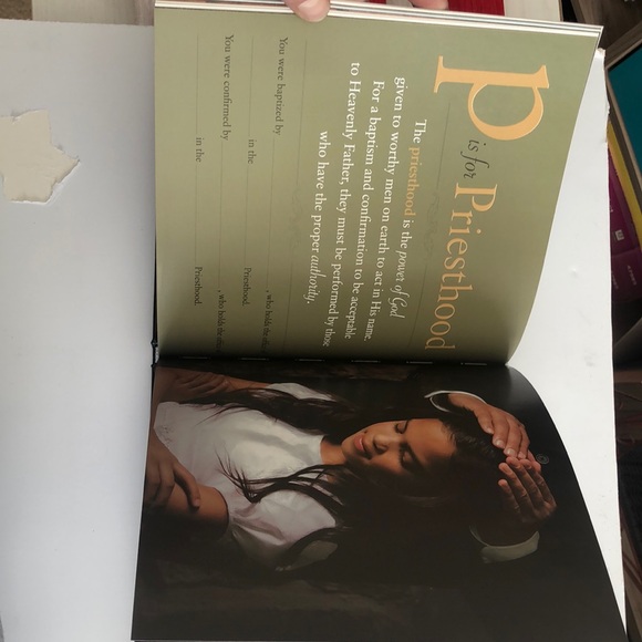 LDS Baptism Keepsake Book - Picture 3 of 7